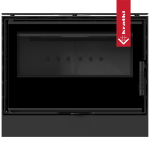 Piec wolnostojący koza Kari 70 8 kW czarny termotec