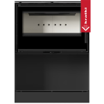 Piec wolnostojący koza Kari 70 8 kW z wnęką na drewno