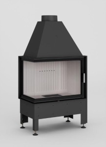 Wkład kominkowy Hajduk Volcano 2LT-S 11 kW 