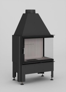 Wkład kominkowy Hajduk Volcano 2PT-S 11 kW 