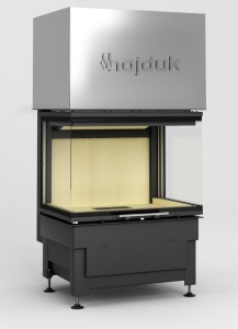 Wkład kominkowy Hajduk Volcano 3PLh 11 kW