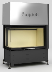 Wkład kominkowy Hajduk Volcano 2BLTh 10,5 kW