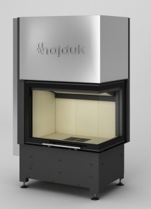 Wkład kominkowy z płaszczem wodnym Hajduk WPTh-12 kW