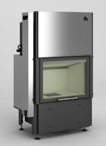 Wkład kominkowy z płaszczem wodnym Hajduk Wh-18kW