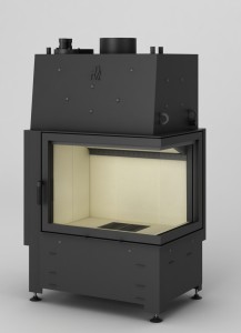 Wkład kominkowy z płaszczem wodnym Hajduk WP-18kW