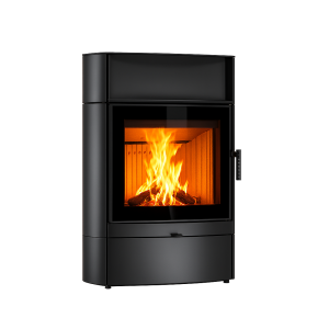 Piec wolnostojący Hajduk Elipse F3A 9 kW zestaw akumulacyjny z niszą