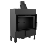 Wkład kominkowy Lucy 14 Slim czarny